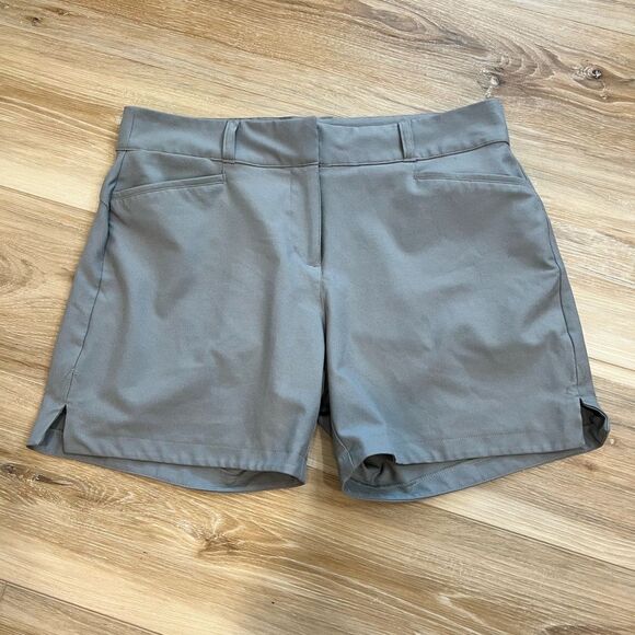 ADIDAS Primegreen Golf Women’s Gray Athletic Shorts Size 8 - Picture 1 of 10